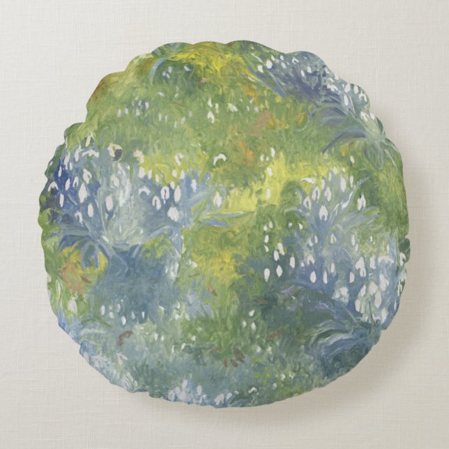 Snowdrops 2014 rund kudde (Framsidan)