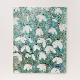 Snowdrops Jigszle Puzzle Pussel