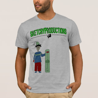 snowdude Sketchy produktioner Tee Shirt