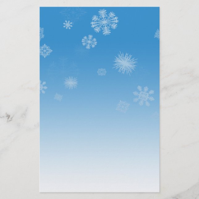 Snowfall Brevpapper (Framsida)