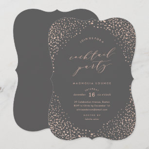 Snowfall Cocktail Party-inbjudan Inbjudningar