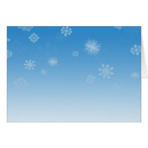 Snowfall Hälsningskort