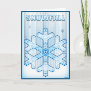 Snowfall Helgkort