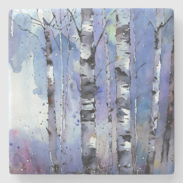 Snowfall i den fantastiska fågeln stenunderlägg