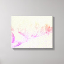 Snowfall-Kanvastryck