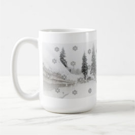 Snowfall-vinterjulklackor Kaffemugg