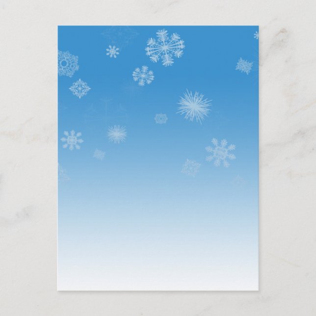 Snowfall Vykort (Framsida)