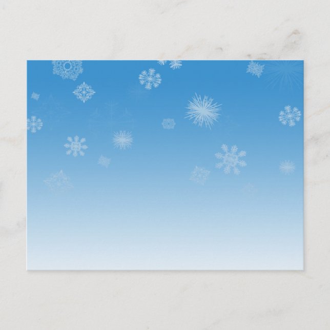 Snowfall Vykort (Framsida)