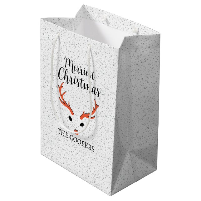 Snowfall White Helgdag (Baksidan Vinklad)