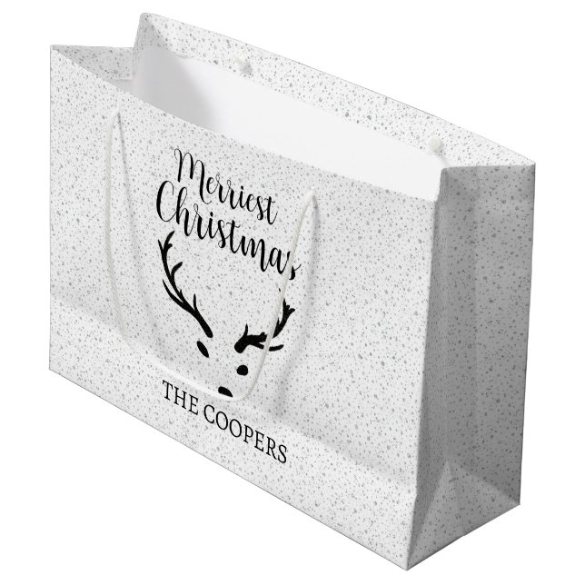 Snowfall White Helgdag (Framsidan Vinklad)