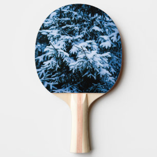 Snowfall Winter Julgran Pingisracket