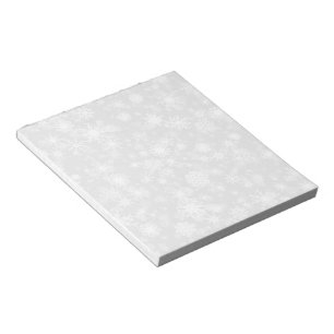 Snowfallvit Anteckningsblock