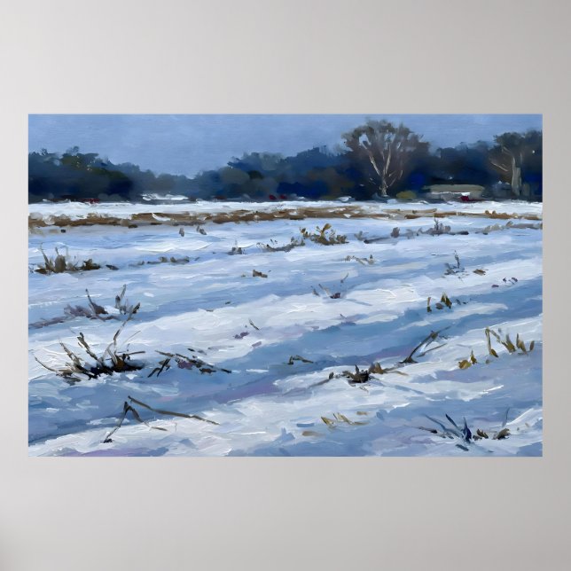 Snowfield Poster (Framsidan)