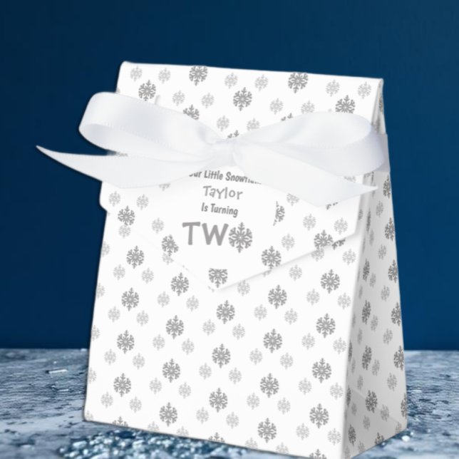 Snowflake 2:a födelsedag presentaskar (Skapare uppladdad)