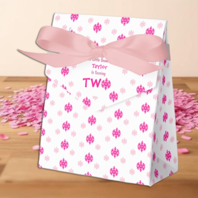 Snowflake 2:a födelsedag presentaskar (Skapare uppladdad)
