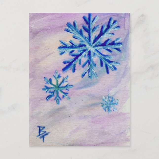 Snowflake ACEO-vykort Vykort (Framsida)