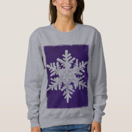 Snowflake Art Winter Helgdag Sweatshirt T Shirt