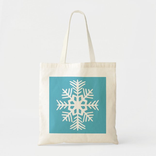 Snowflake Bag Tygkasse (Framsidan)