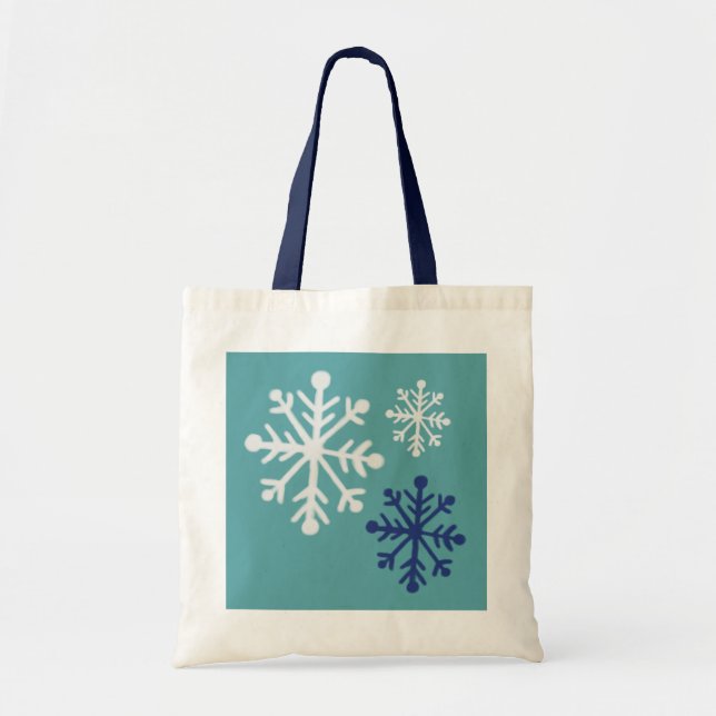 Snowflake Bag Tygkasse (Framsidan)