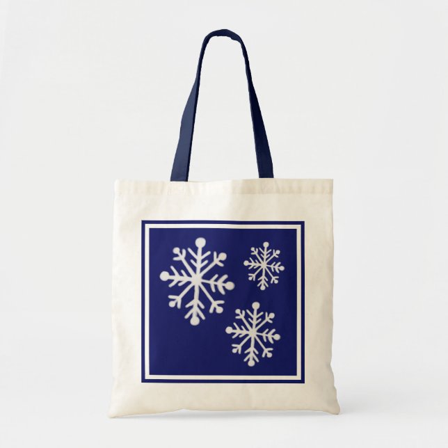 Snowflake Bag Tygkasse (Framsidan)