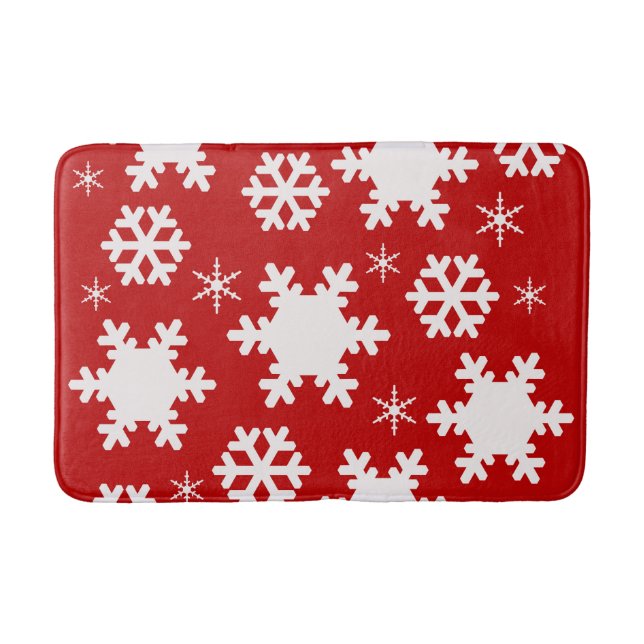 Snowflake Bath Mat! Badrumsmatta (Framsidan)