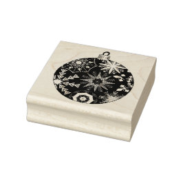 Snowflake Bauble Stämpel