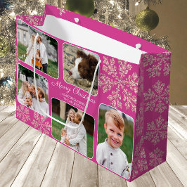 Snowflake Berry Bling 5 Photo Collage jul