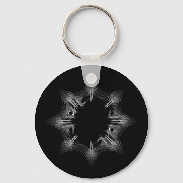 Snowflake-Black Hål - Nyckelring (Framsida)