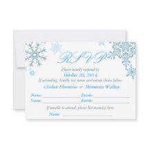 Snowflake Bröllop OSA Card (Malibu Silver)