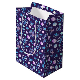 Snowflake Christmas Gift Bag