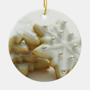 Snowflake Cookies Julgransprydnad Keramik