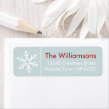 Snowflake Coordinate on Isig Blue