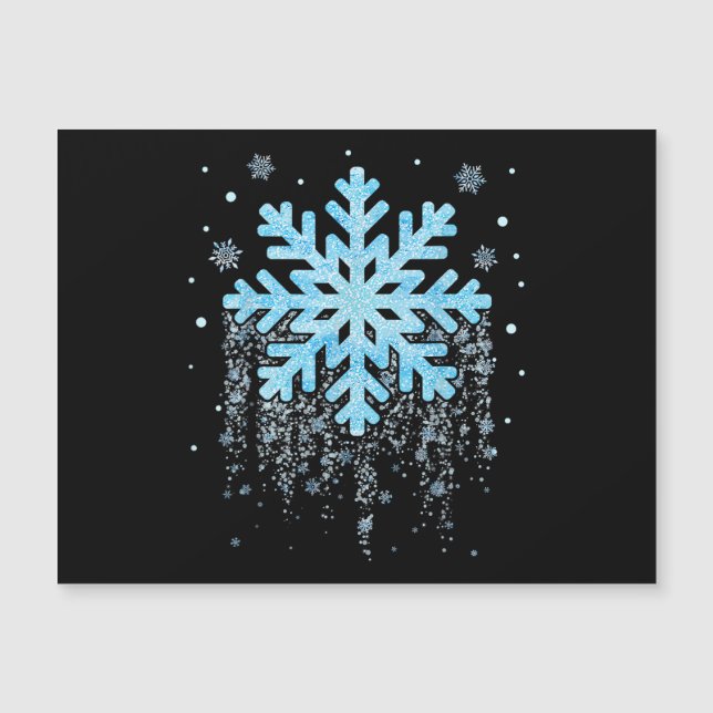 Snowflake Costume Winter-julmatchning (Framsida)