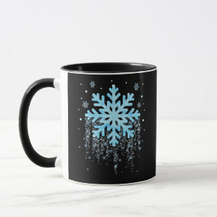 Snowflake Costume Winter-julmatchning Manar W Mugg