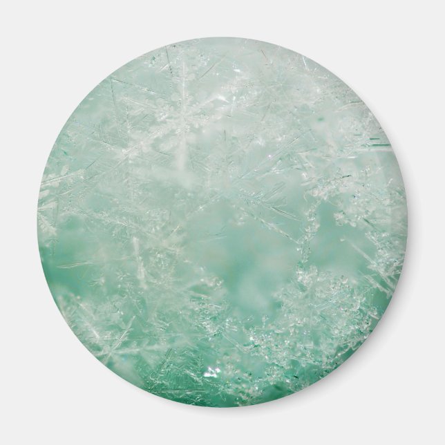Snowflake Crystals Magnet (Framsidan)