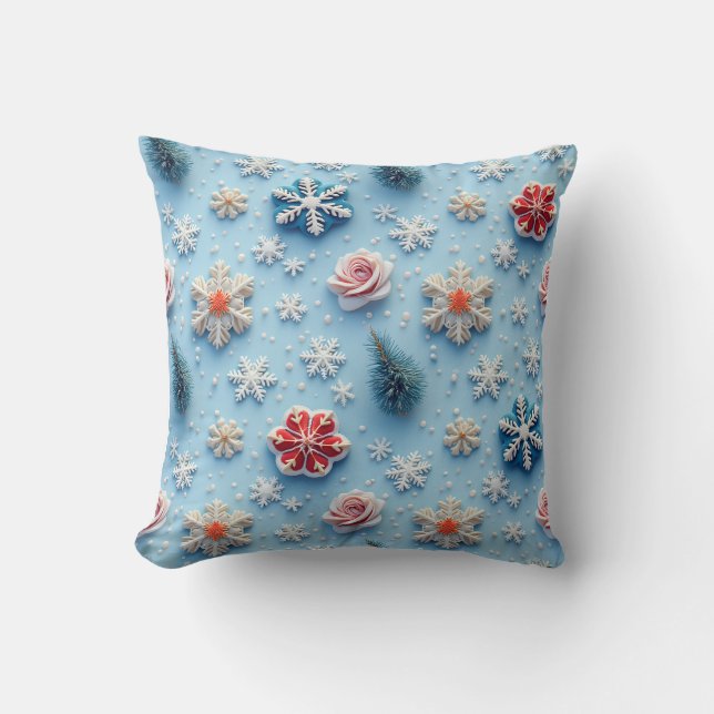 snowflake cushion kudde (Framsida)