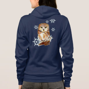 Snowflake Cute Saw Whet Uggla Shirt T-shirt