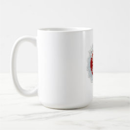 Snowflake Design Anpassade jul Kaffemugg