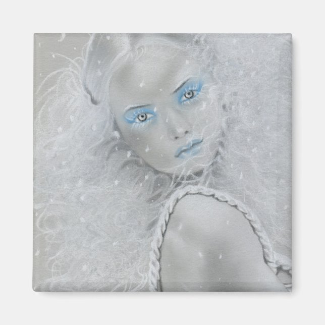 Snowflake Fairy Magnet (Framsidan)