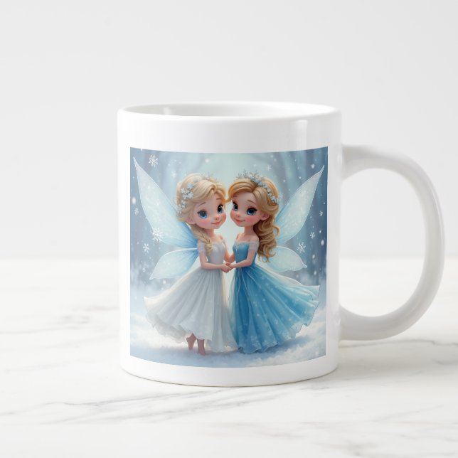 Snowflake Fairy Mugg Jumbo Mugg (Höger)