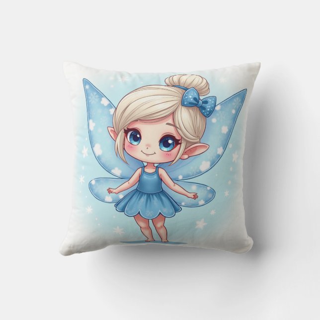 Snowflake Fairy Pillows Kudde (Baksida)