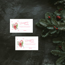 Snowflake Festive Candy Books For Baby Shower 