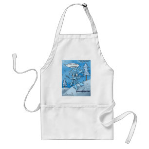Snowflake Filosofer Roliga Gåvor T-shirts Kort Etc Förkläde