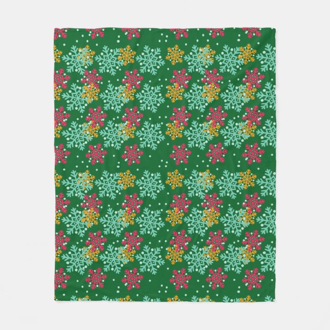 Snowflake Fleece Blanket (Framsidan)