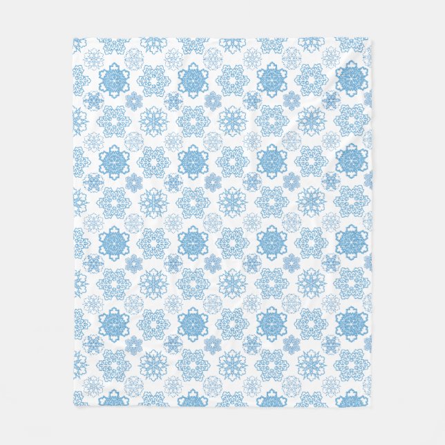 Snowflake Fleecefilt (Framsidan)