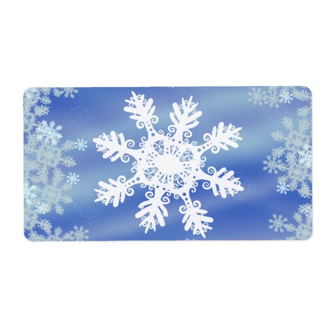 Snowflake Fraktsedel (Framsidan)