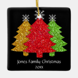 Snowflake från den rödröda grönten Julgran Julgransprydnad Keramik