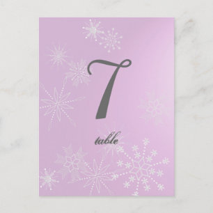 Snowflake Gems/ Bord Card Vykort