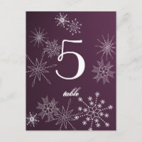 Snowflake Gems/ Bord Card