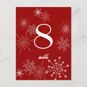 Snowflake Gems/ Bord Card Vykort